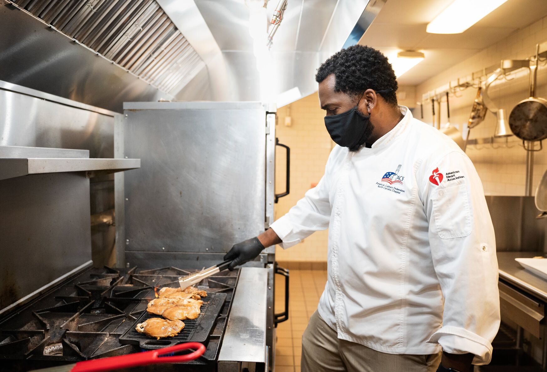 WSM N'Gai Dickerson American Heart Association